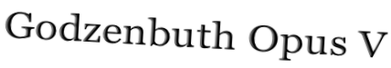 Godzenbuth Opus V
